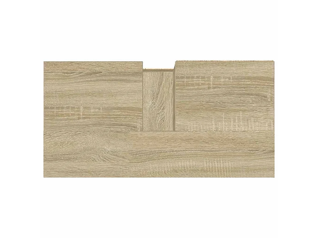 Armoire salle de bain chêne sonoma 65x33x60 cm