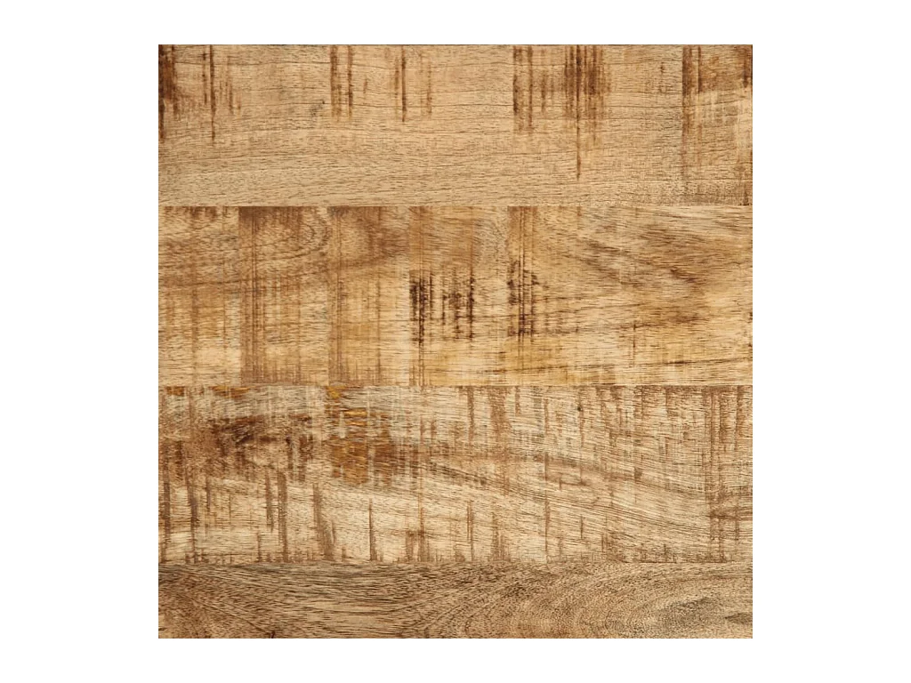 Armoire murale de salle de bain 38x34x48cm manguier massif brut