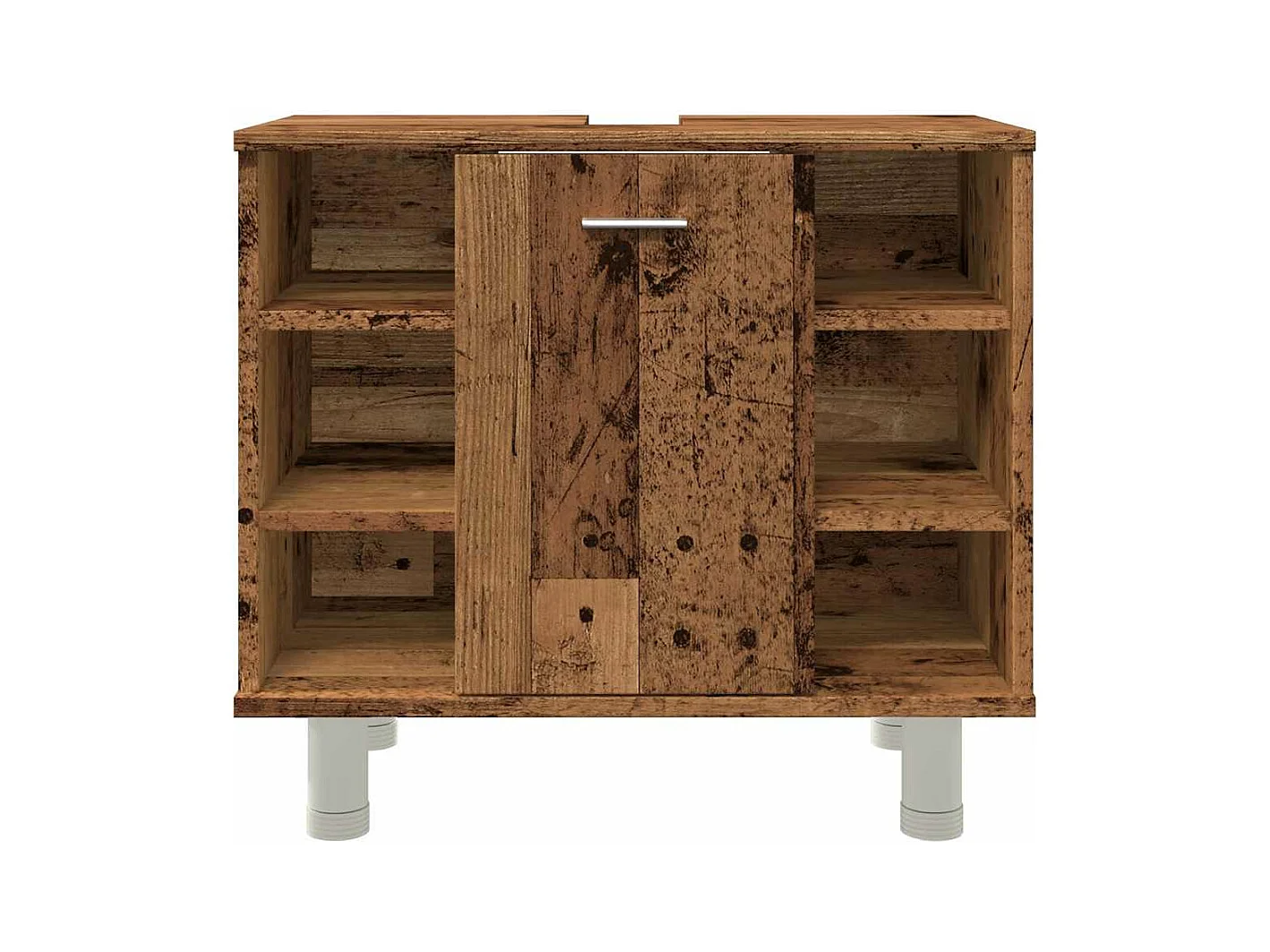 Armoire de salle de bain vieux bois 60x32x53,5 cm