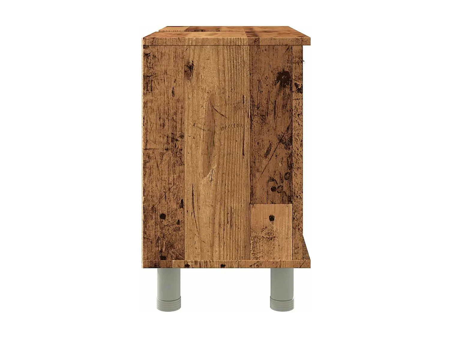 Armoire de salle de bain vieux bois 60x32x53,5 cm