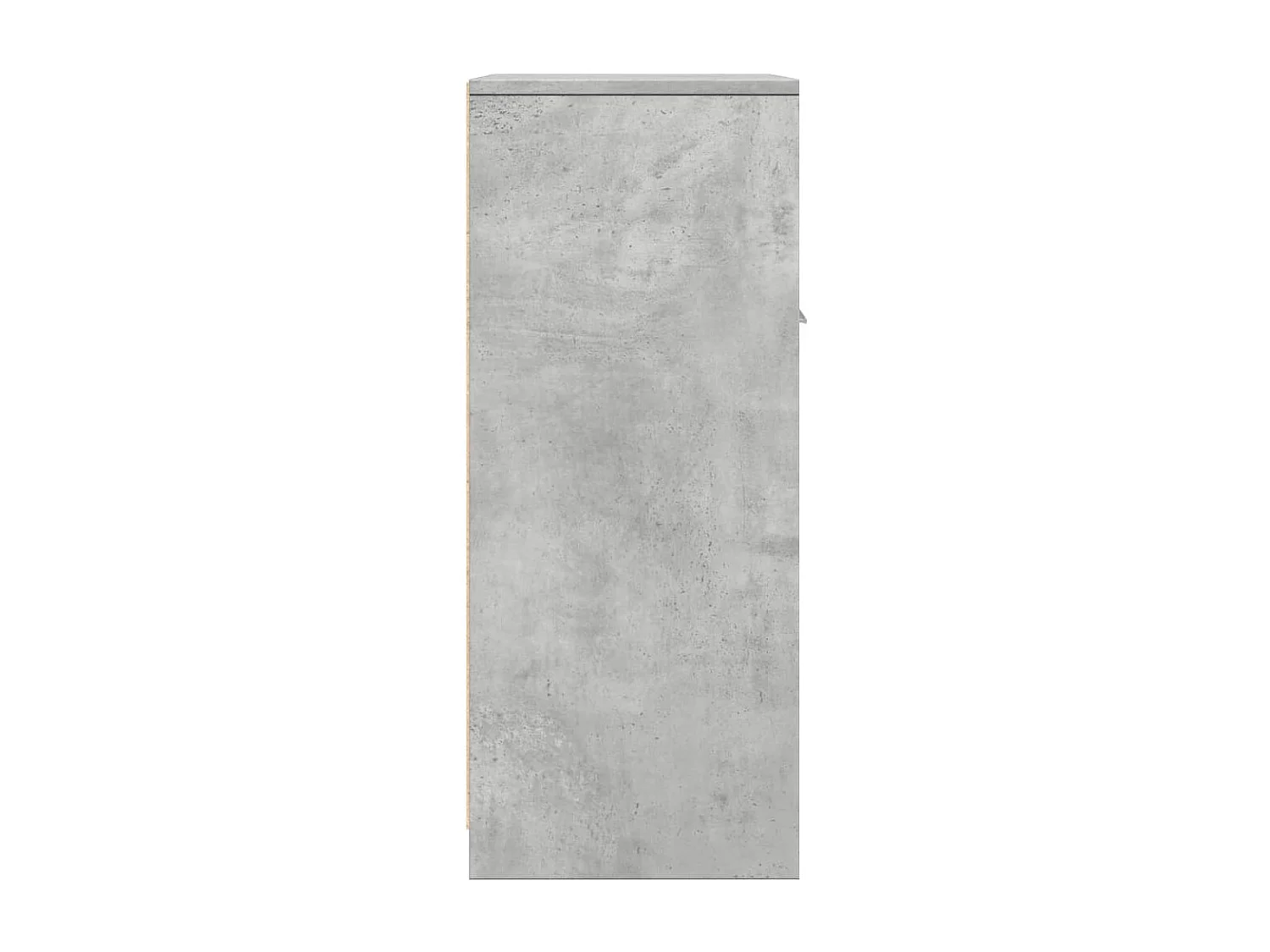 Armário de casa de banho 60x33x80cm contraplacado cinza cimento