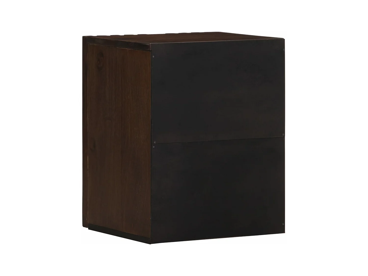 Armário de parede p/ casa de banho mangueira maciça castanho