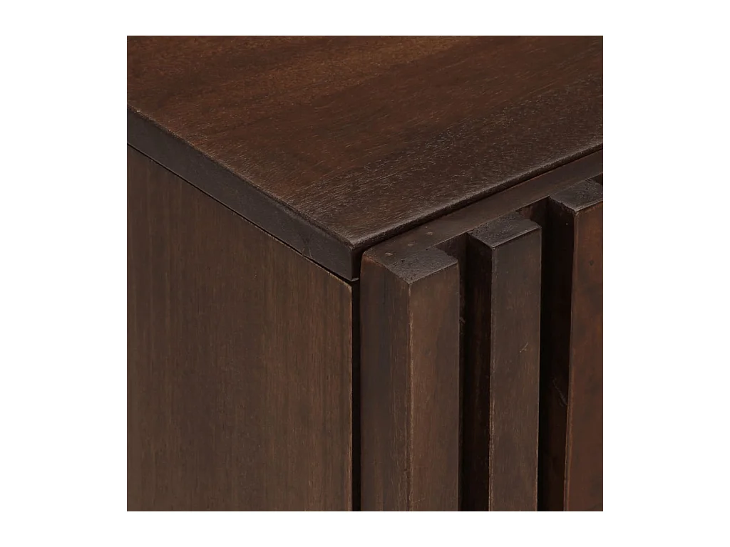 Armário de parede p/ casa de banho mangueira maciça castanho