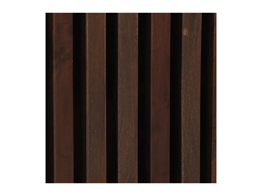 Armário de parede p/ casa de banho mangueira maciça castanho