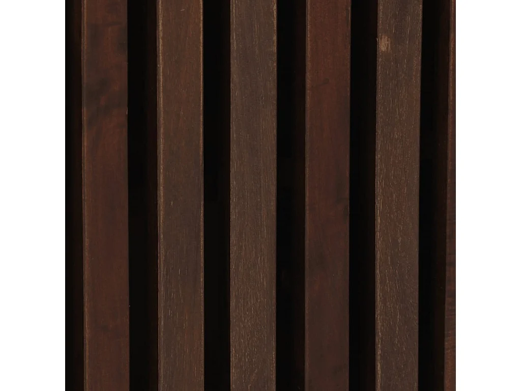 Armoire murale de salle de bain 38x34x48cm brun manguier massif