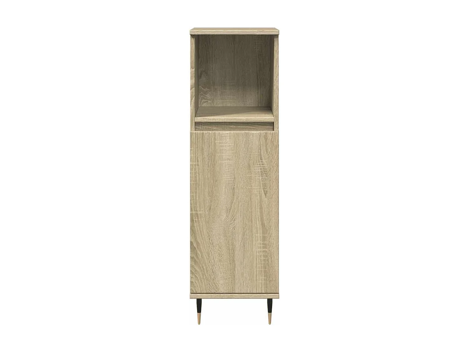 Armoire salle de bain chêne sonoma 30x30x100 cm