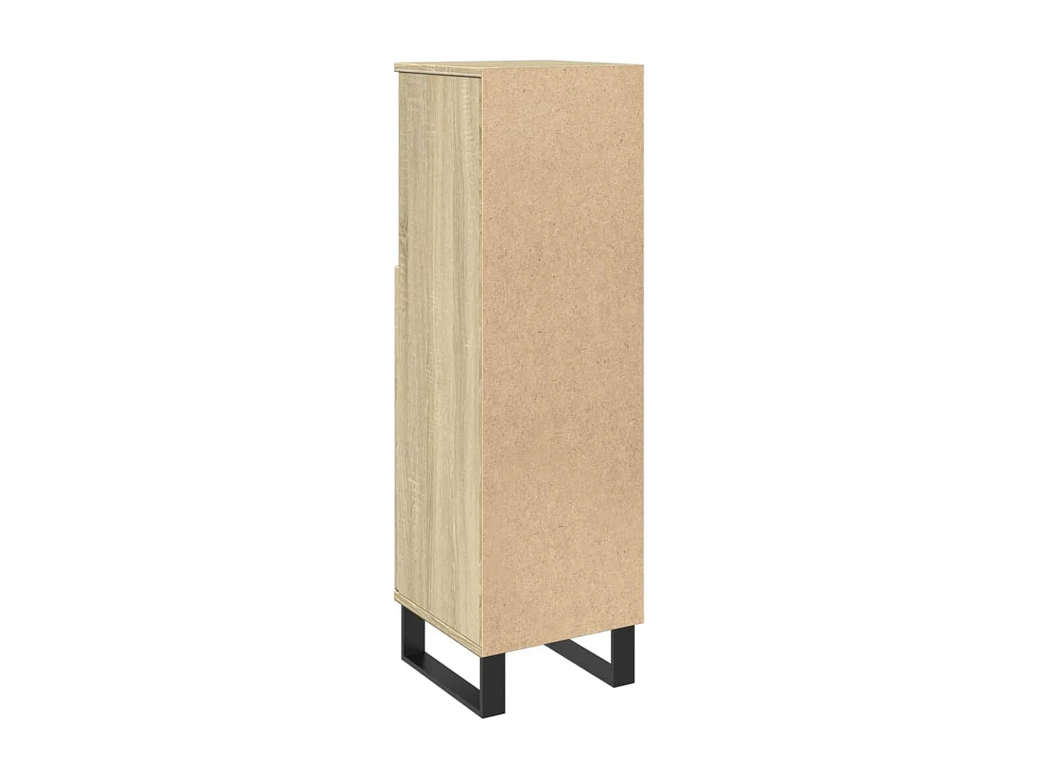 Armoire salle de bain chêne sonoma 30x30x100 cm