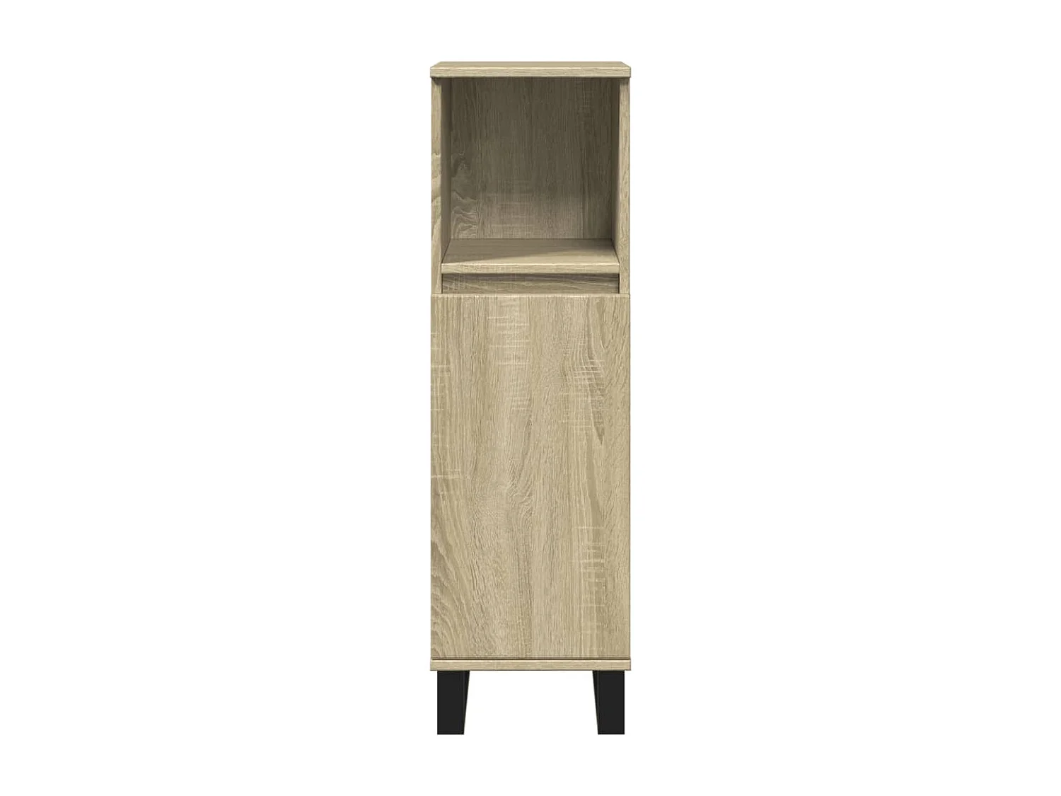 Armoire salle de bain chêne sonoma 30x30x100 cm