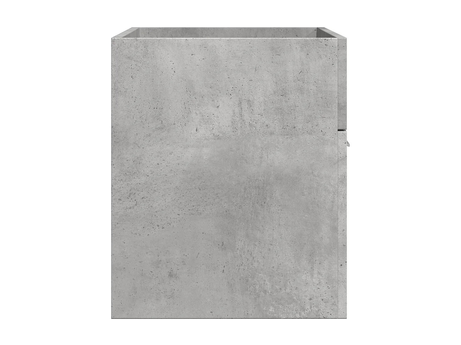 Wastafelkast 80x38,5x46 cm spaanplaat betongrijs