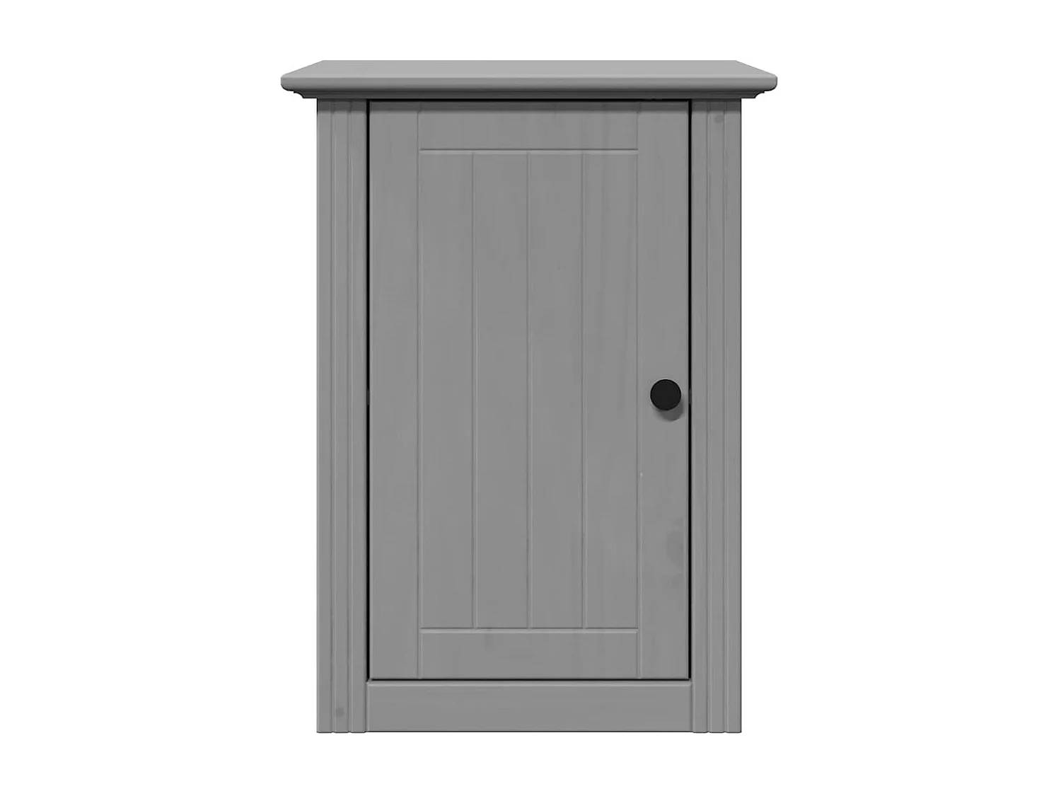 3 pcs conjunto de móveis para WC BODO pinho maciço cinzento