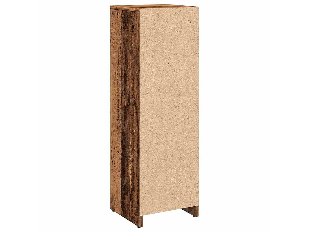 Armoire de salle de bain vieux bois 30x30x95 cm bois ingénierie