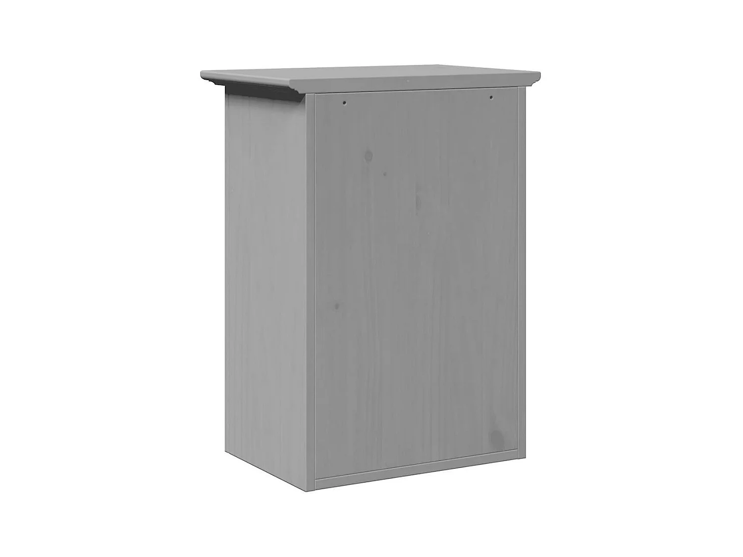 Armario de pared para baño BODO gris 44x30x60 cm