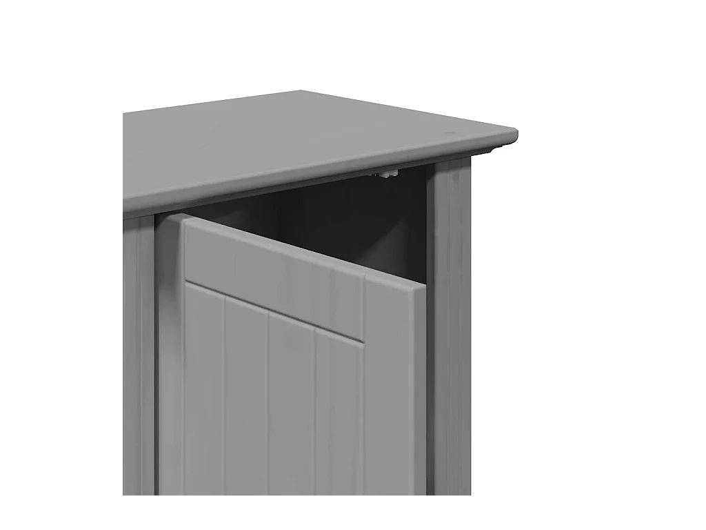 Armario de pared para baño BODO gris 44x30x60 cm