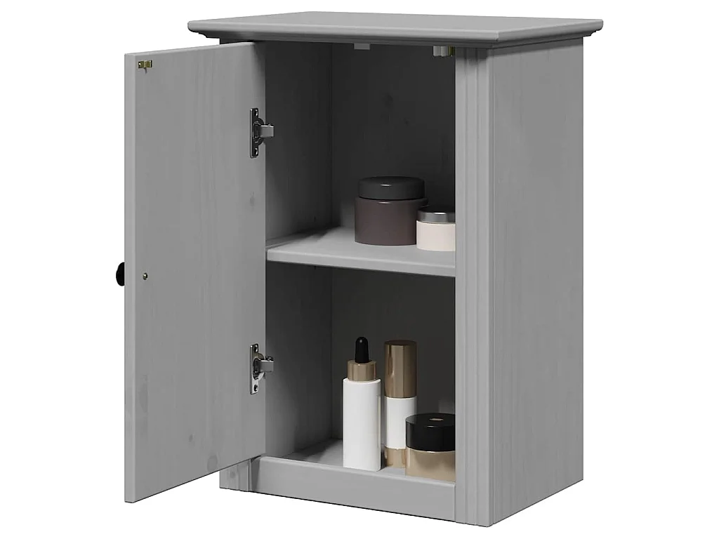 Badkamerwandkast BODO 44x30x60 cm grijs