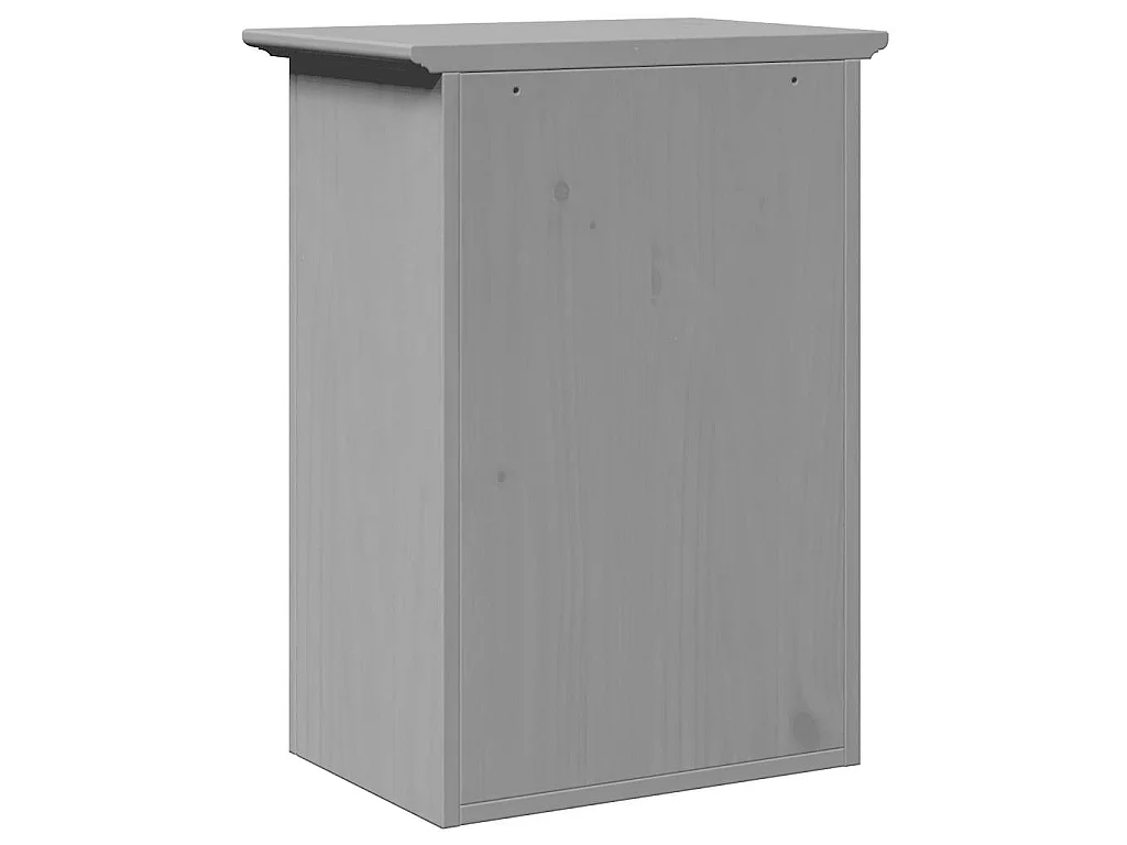 Badkamerwandkast BODO 44x30x60 cm grijs
