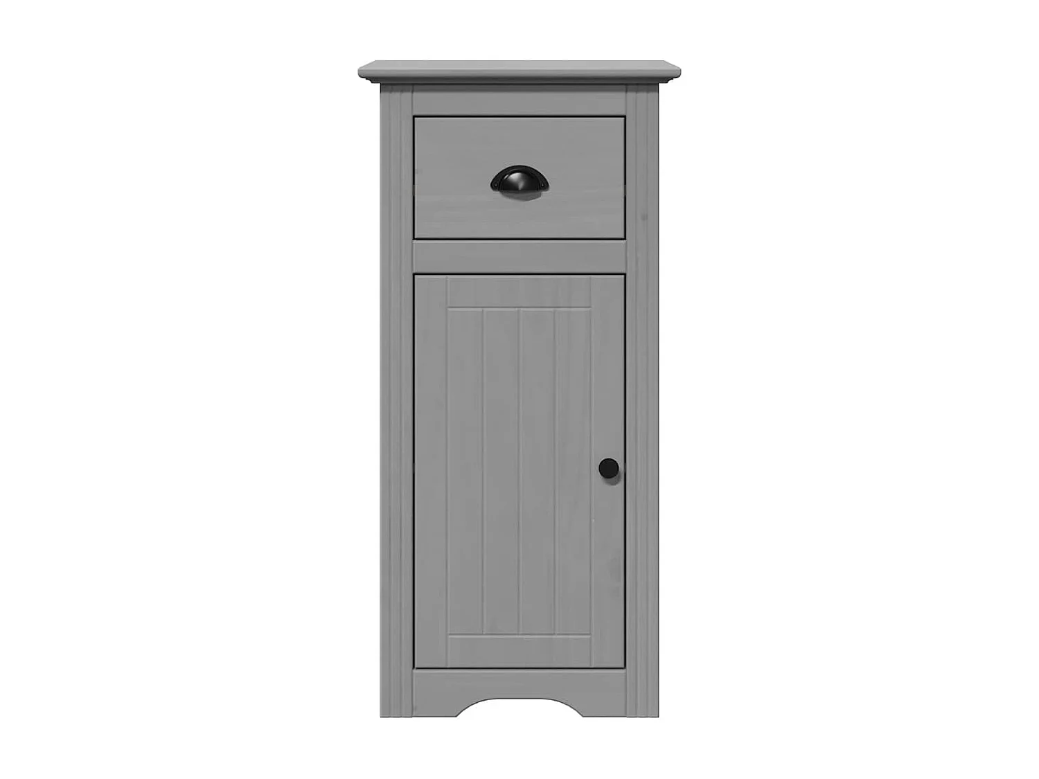 Armoire de salle de bain BODO gris 44x30x90 cm