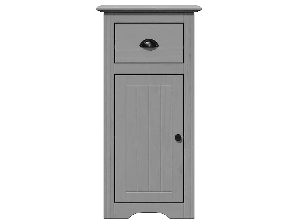 Armoire de salle de bain BODO gris 44x30x90 cm