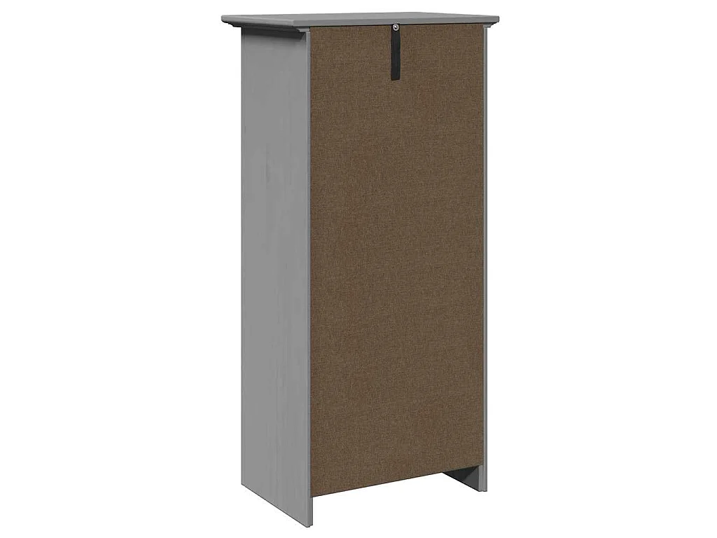 Armoire de salle de bain BODO gris 44x30x90 cm