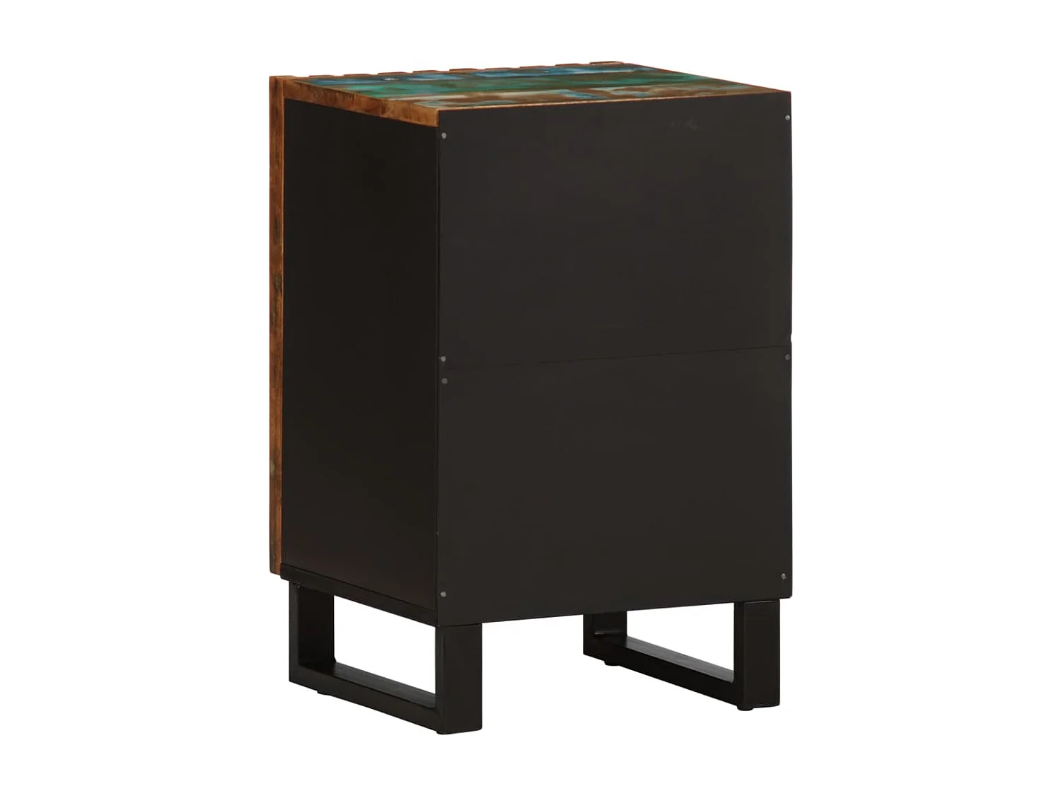 Armoire de salle de bain 38x34x58 cm bois massif d'acacia