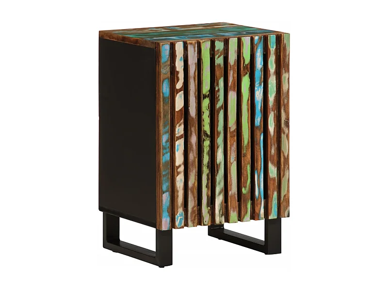 Badkamerkast 38x34x58 cm massief acaciahout