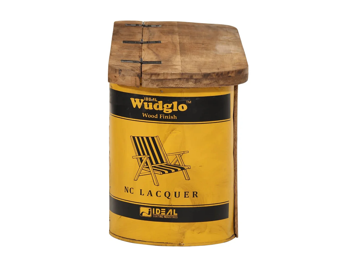 Banc de rangement/buffet 120x30x40 cm bois de récupération