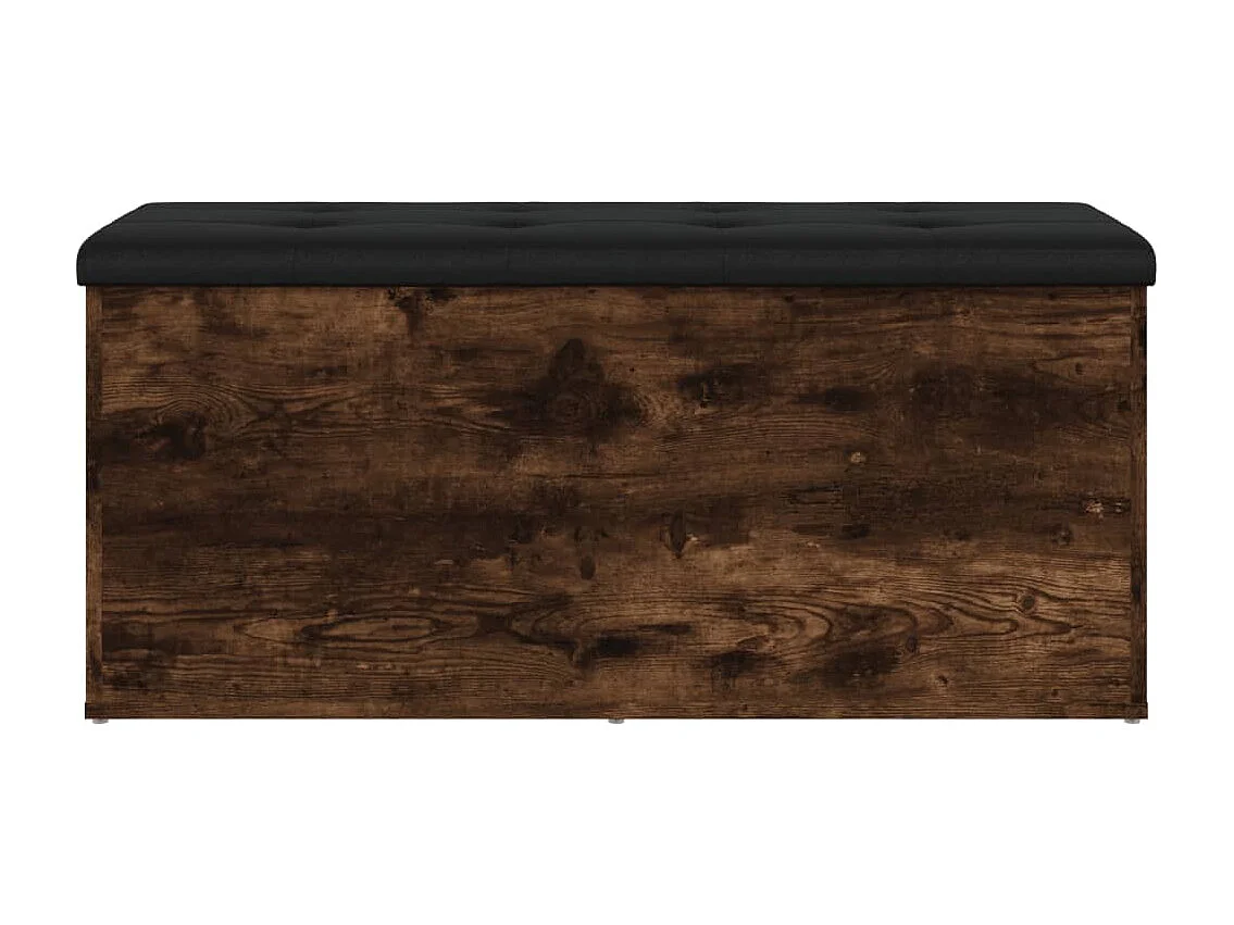 Banco arrumação 102x42x45 cm derivados madeira carvalho fumado