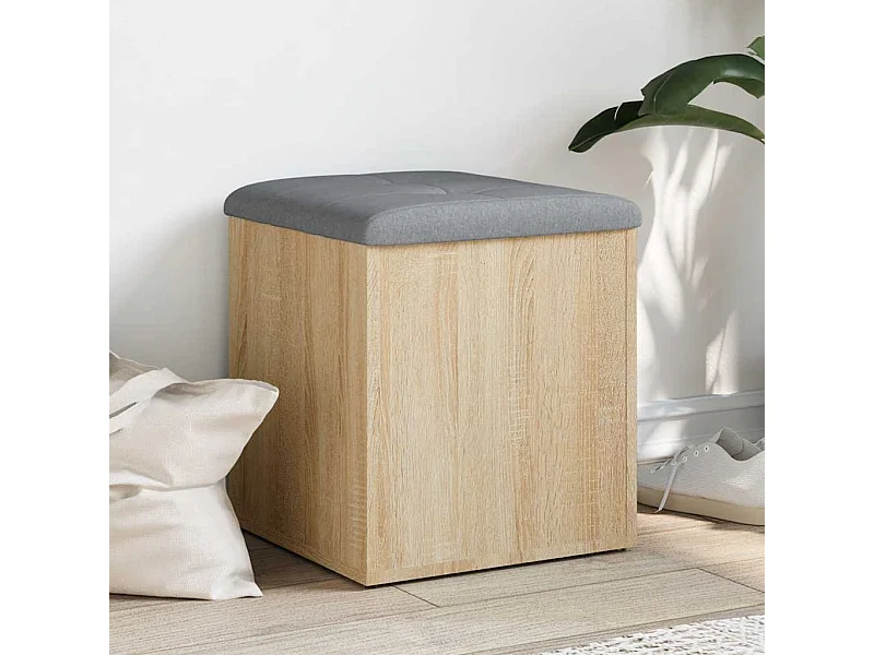 Aufbewahrungsbank Sonoma-Eiche 42 x 42 x 45 cm Holzwerkstoff