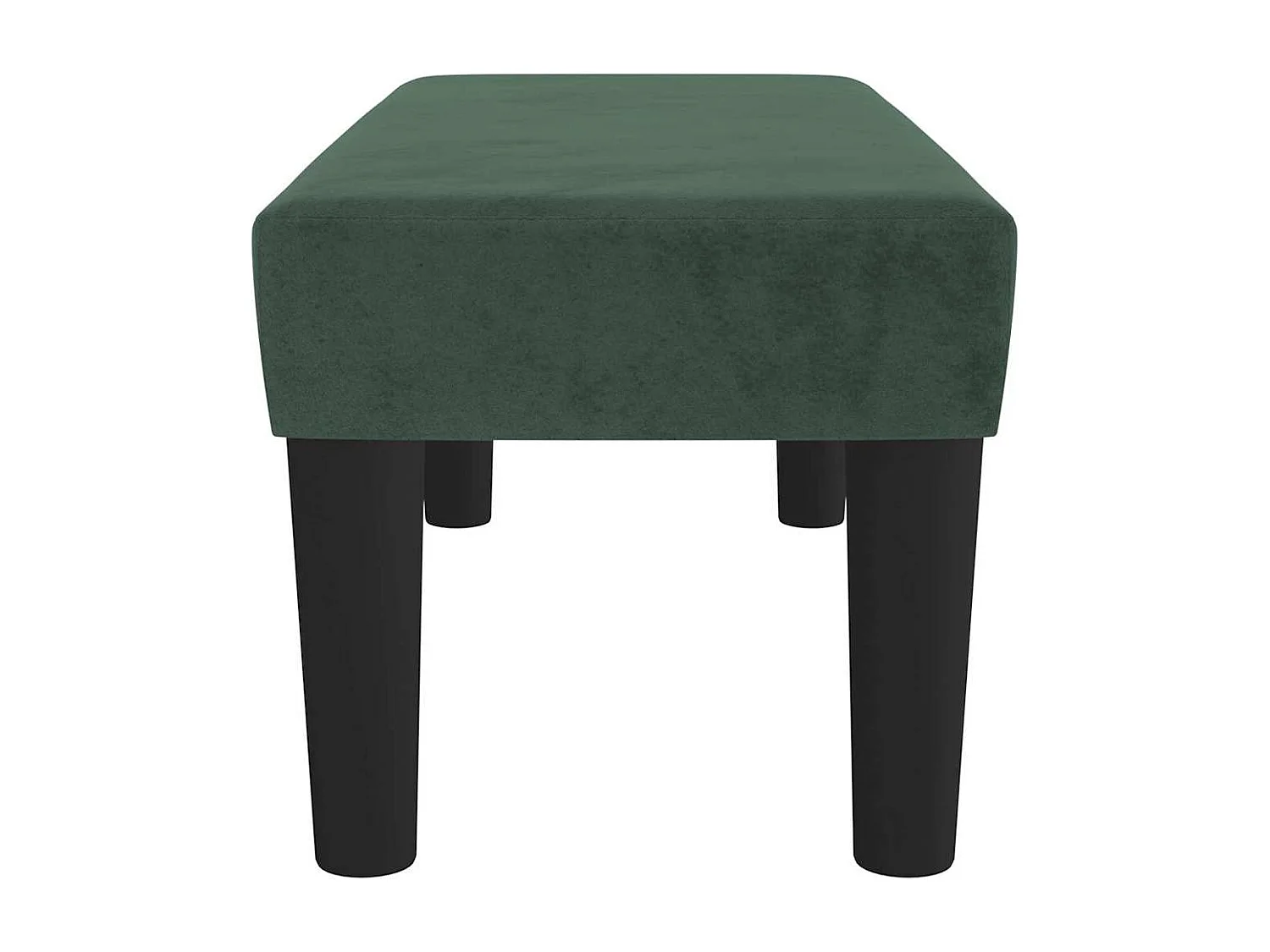 banc Vert foncé 70 x 30 x 30 cm Velours