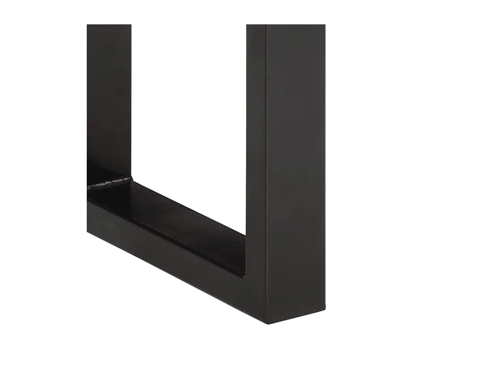 Banc 160 cm bois de récupération massif et acier