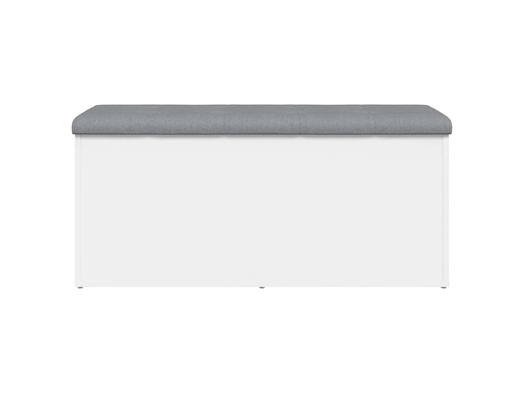 Aufbewahrungsbank Weiß 102 x 42 x 45 cm Holzwerkstoff