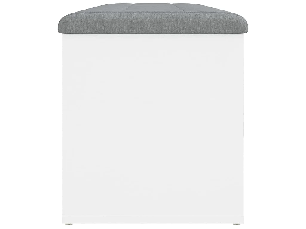 Aufbewahrungsbank Weiß 102 x 42 x 45 cm Holzwerkstoff