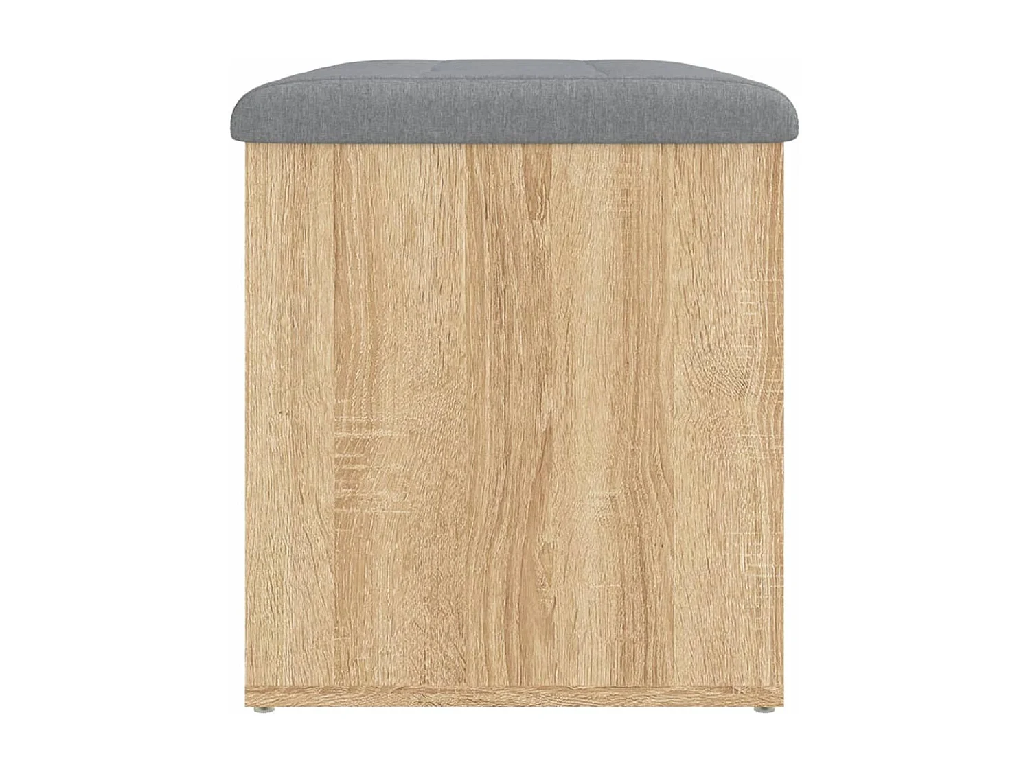 Banc de rangement Chêne Sonoma 62x42x45 cm Bois d'ingénierie