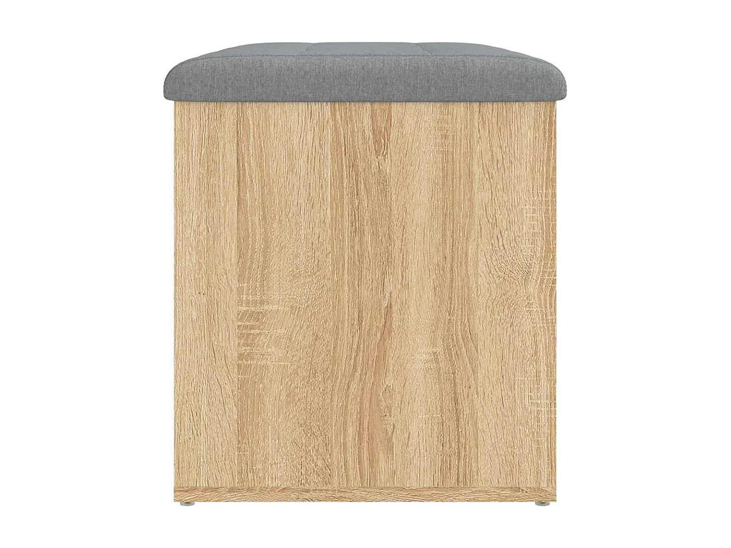 Banc de rangement Chêne Sonoma 62x42x45 cm Bois d'ingénierie