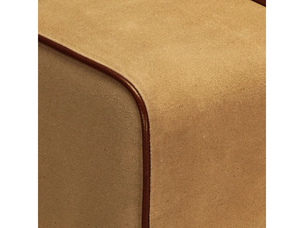 Boque de ginásio 58 cm couro genuíno castanho/mangueira maciça