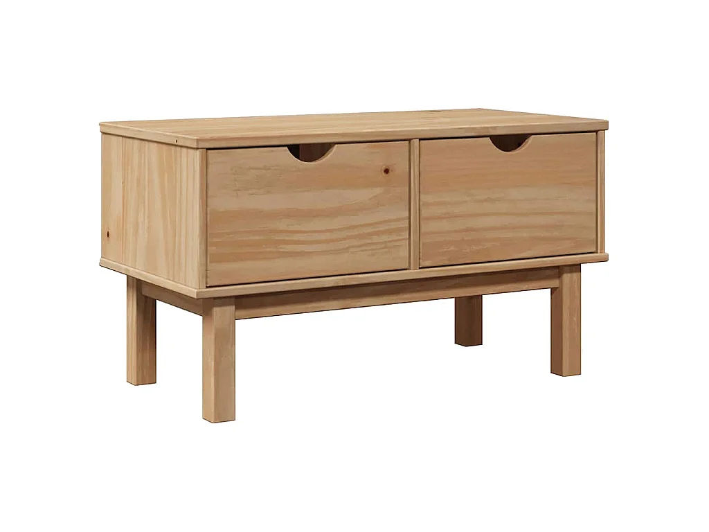 Banc de couloir OTTA 80x40x45 cm bois de pin massif