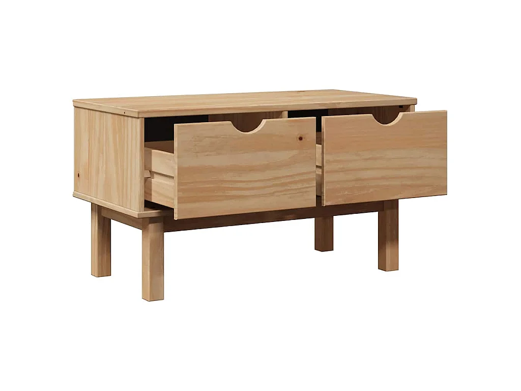 Banc de couloir OTTA 80x40x45 cm bois de pin massif