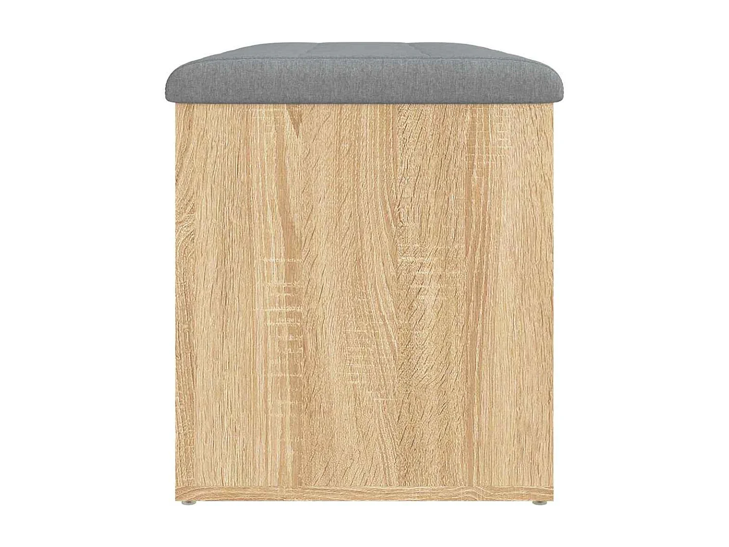 Opbergbank Sonoma eiken 82x42x45 cm bewerkt hout