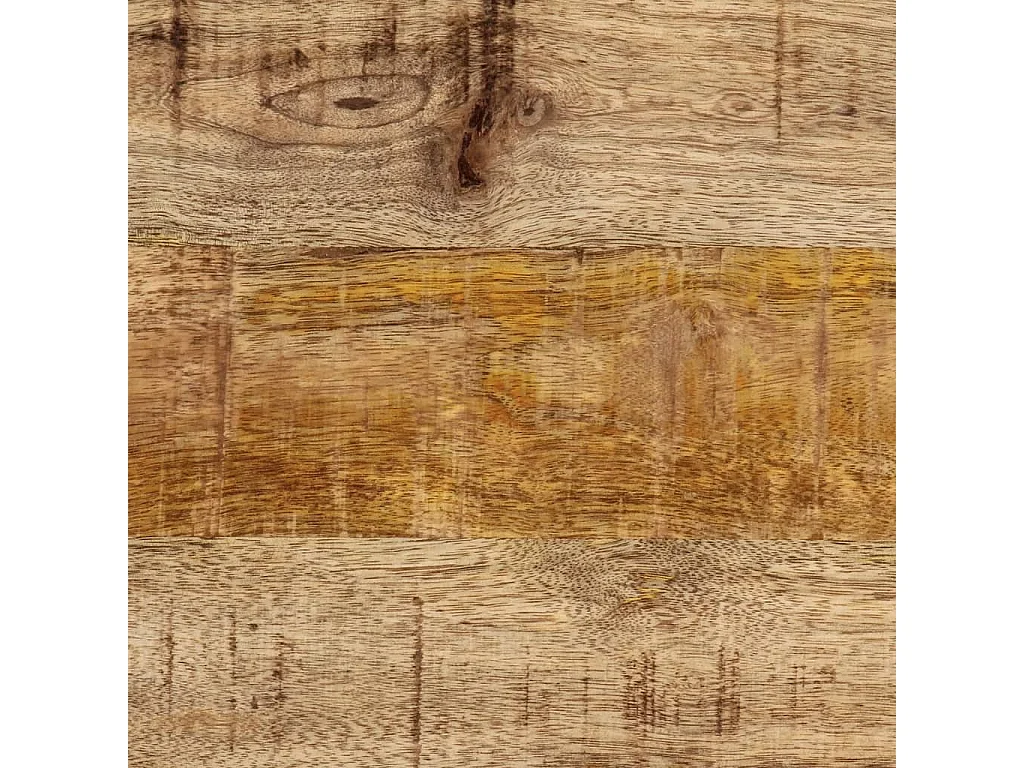 Chariot de cuisine 60x40x80 cm bois de manguier brut massif