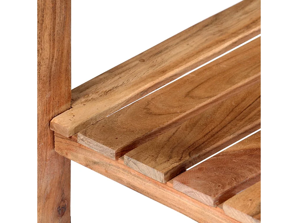 Chariot de cuisine 58x58x89 cm Bois d'acacia massif