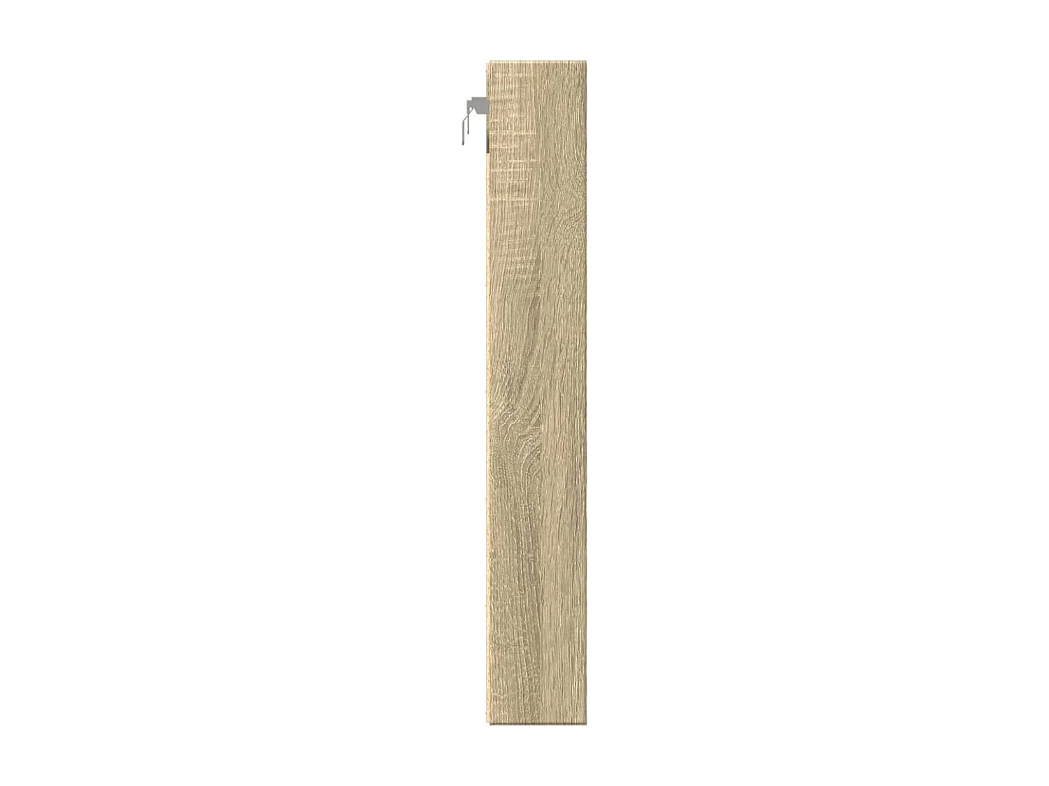 Armoire à vitrine chêne sonoma 60x8,5x58 cm bois d'ingénierie