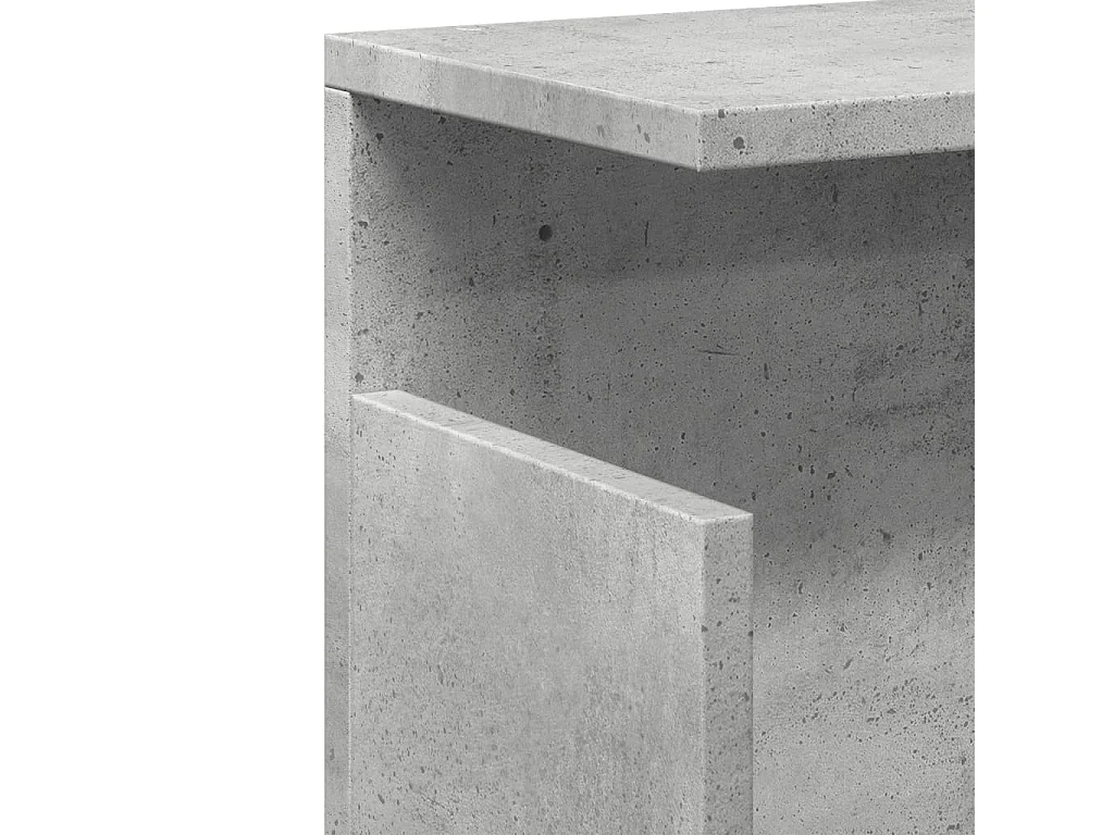 Armoire murale 60x20x30 cm gris béton Bois d'ingénierie