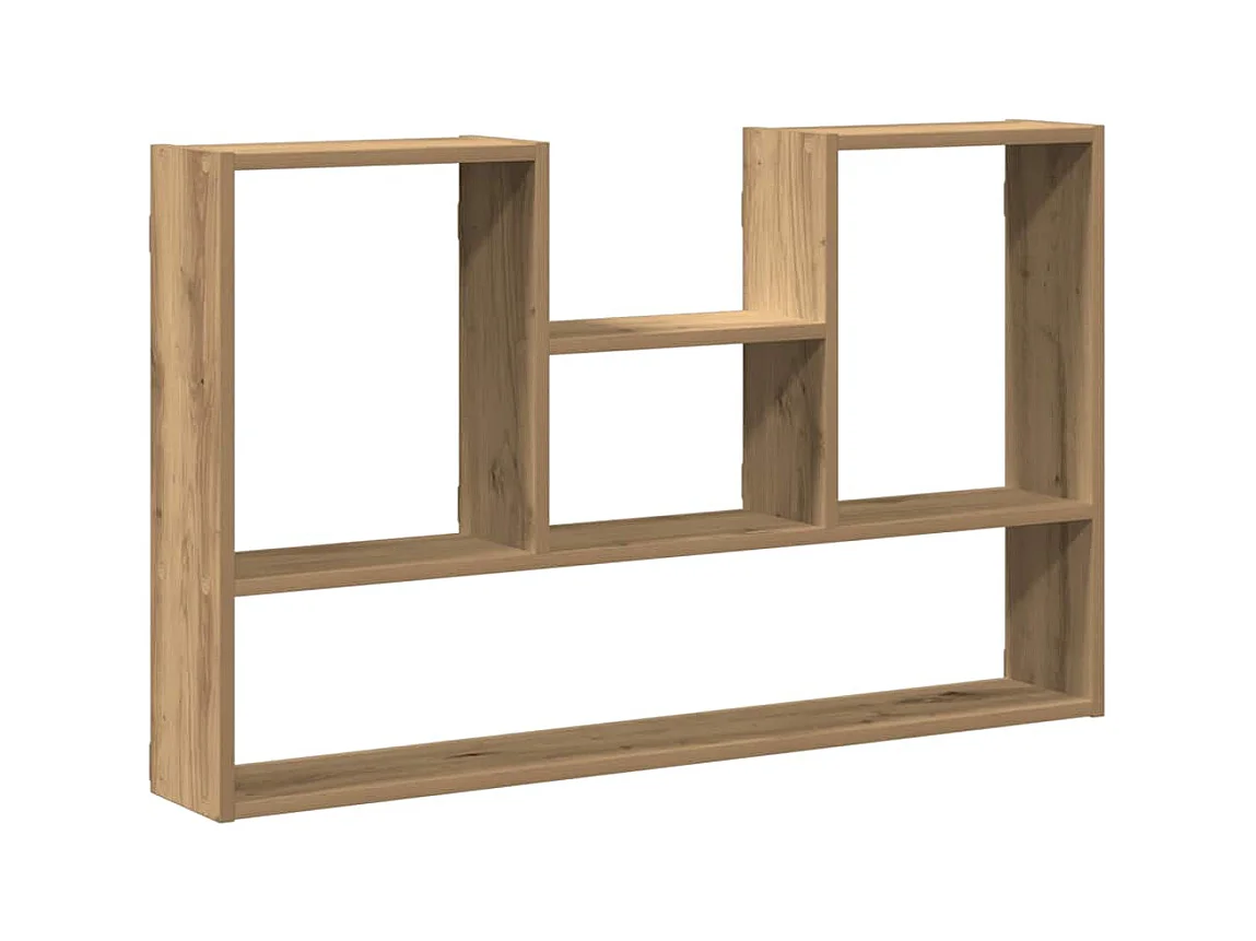 Étagère murale chêne artisanal 99x15x60 cm bois d'ingénierie
