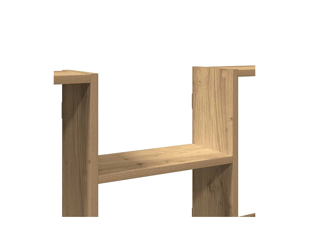 Étagère murale chêne artisanal 99x15x60 cm bois d'ingénierie