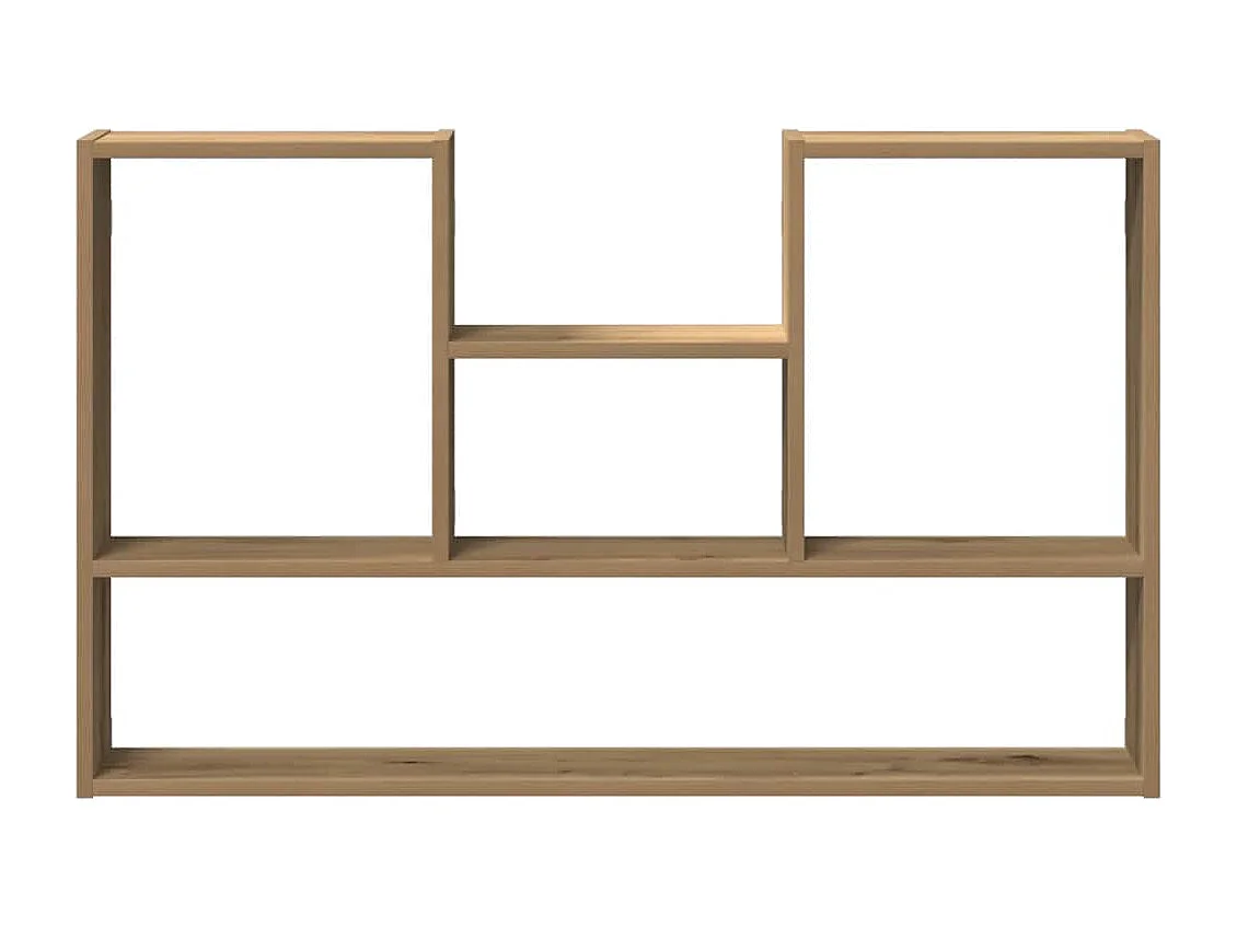 Étagère murale chêne artisanal 99x15x60 cm bois d'ingénierie