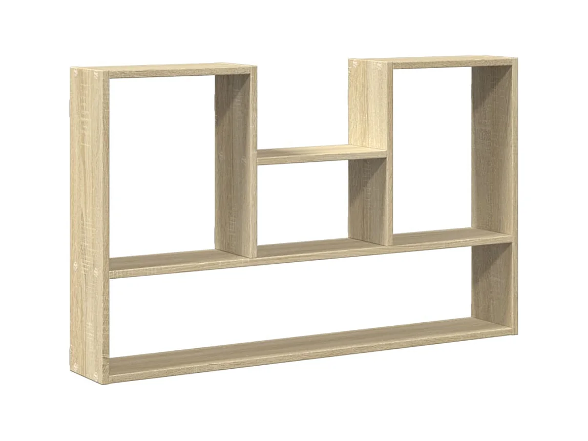 Wandregal Sonoma-Eiche 99x15x60 cm Holzwerkstoff