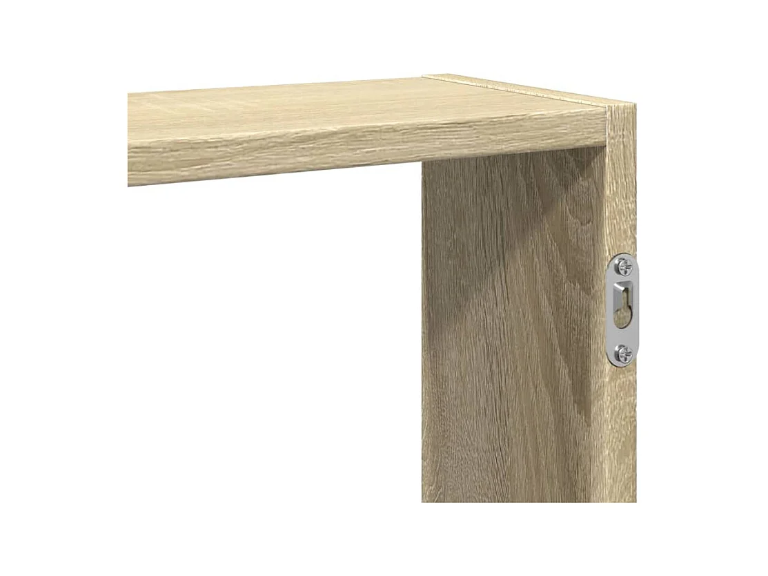 Wandregal Sonoma-Eiche 99x15x60 cm Holzwerkstoff
