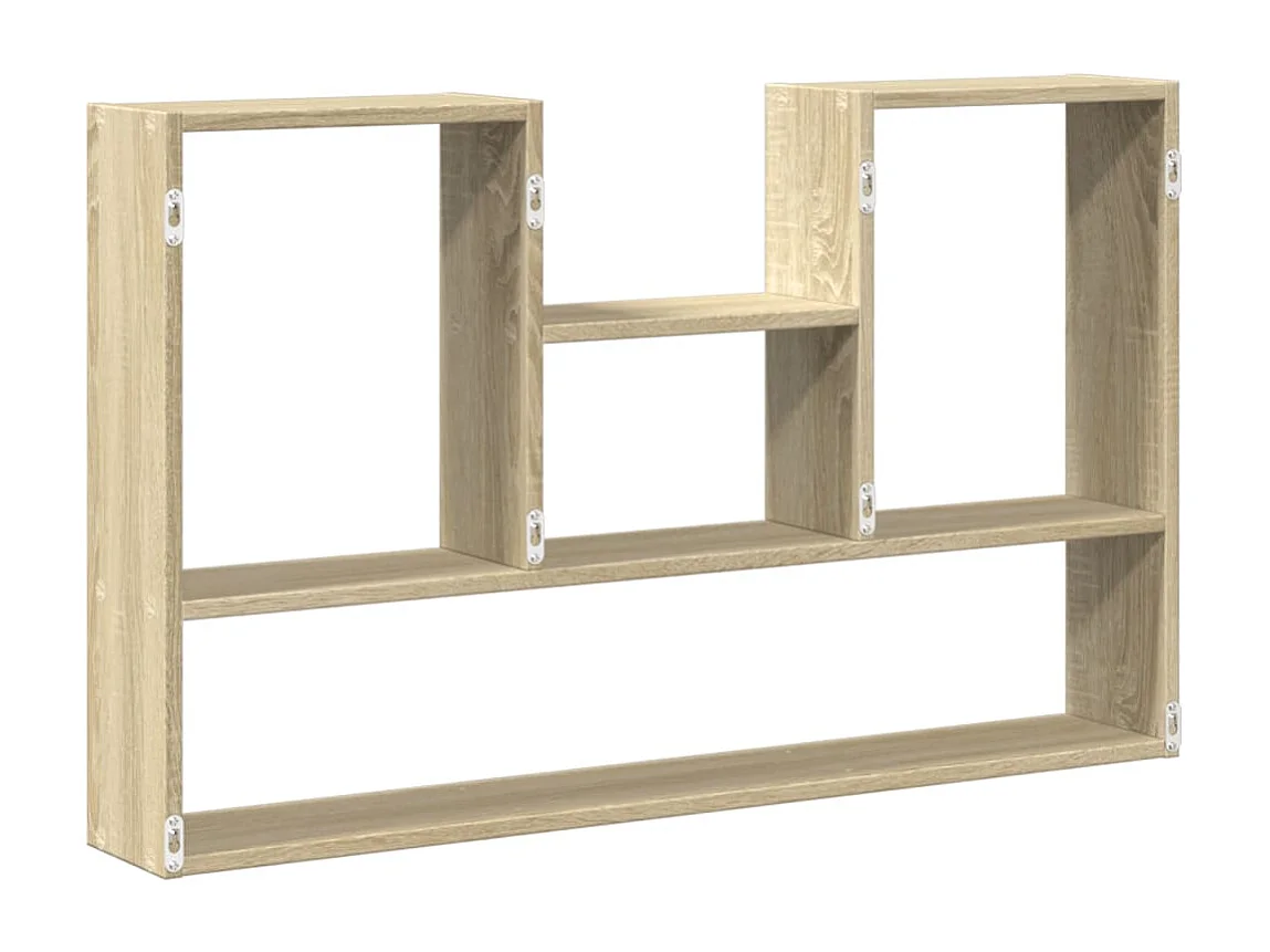 Étagère murale chêne sonoma 99x15x60 cm bois d'ingénierie