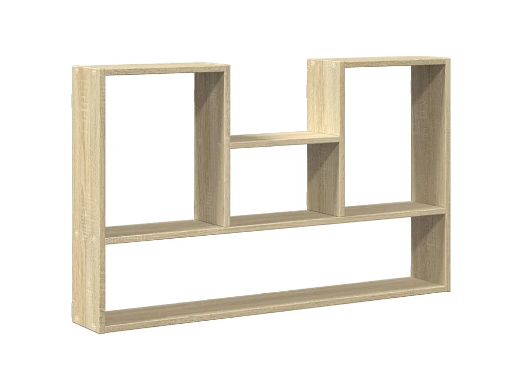 Étagère murale chêne sonoma 99x15x60 cm bois d'ingénierie