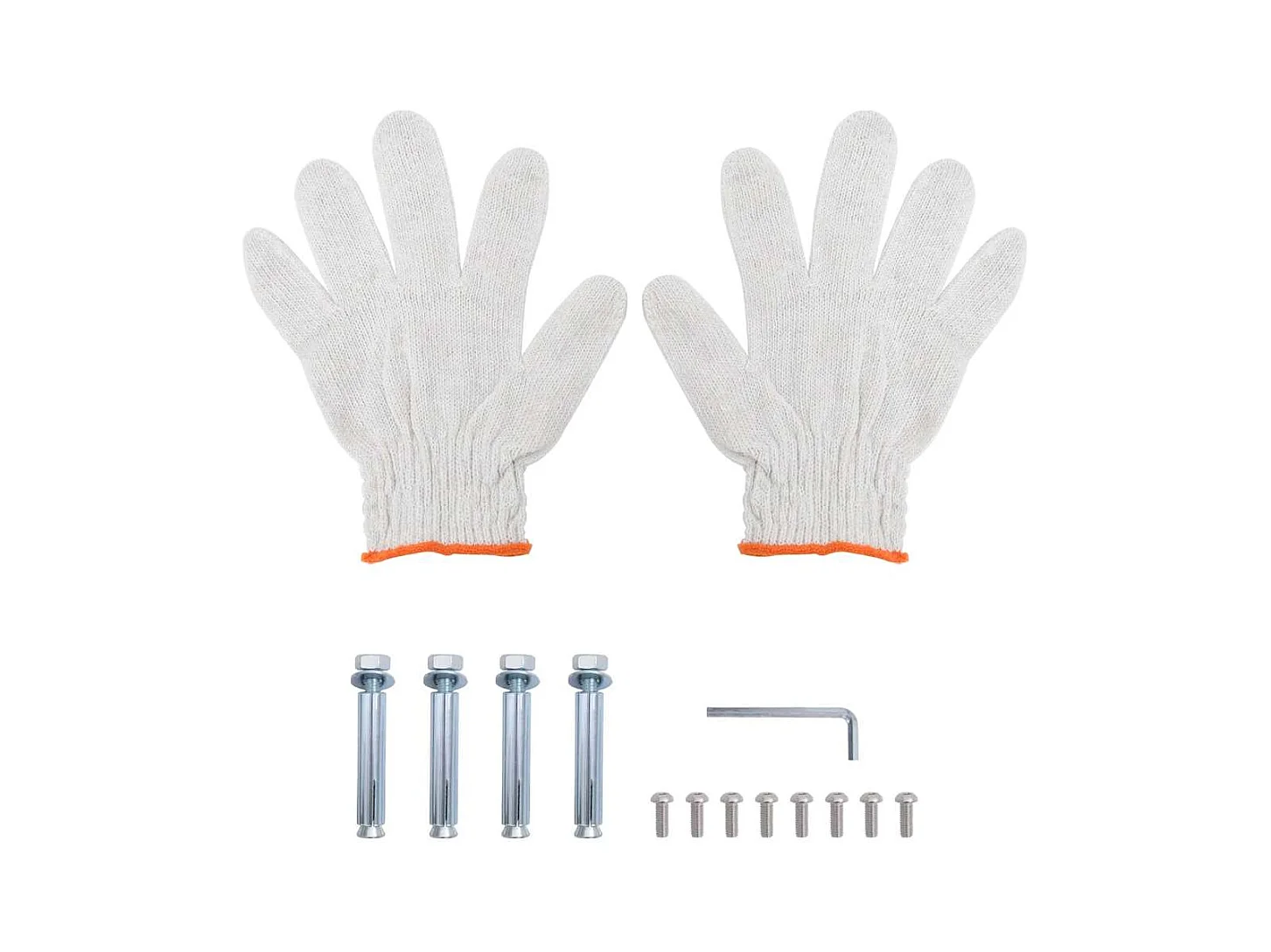 Wandschap 2-laags 50x23,5x48 cm roestvrijstaal zilverkleurig