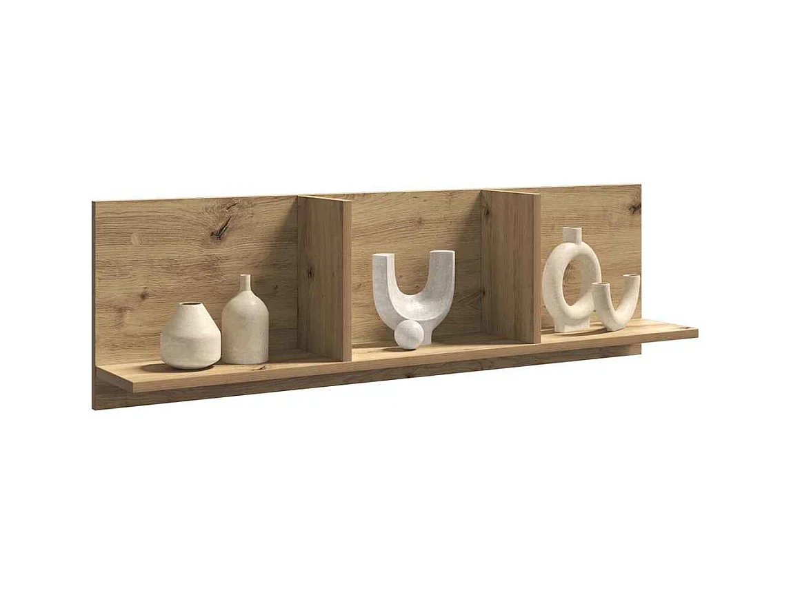 Wandschrank 100x16,5x30 cm Artisan-Eiche Holzwerkstoff